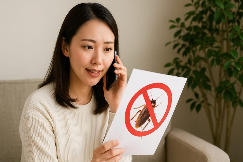 一人暮らしでも安心して呼べるゴキブリ駆除サービスの選び方