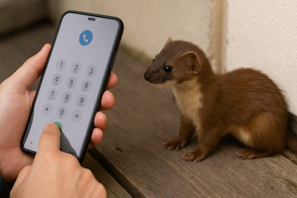 イタチ駆除の即日対応の頼み方｜連絡時に伝えるチェック項目