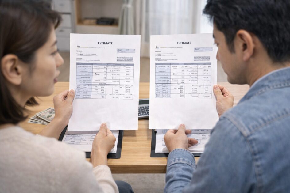 一軒家のシロアリ駆除費用は「施工面積の確定→見積比較」が最短