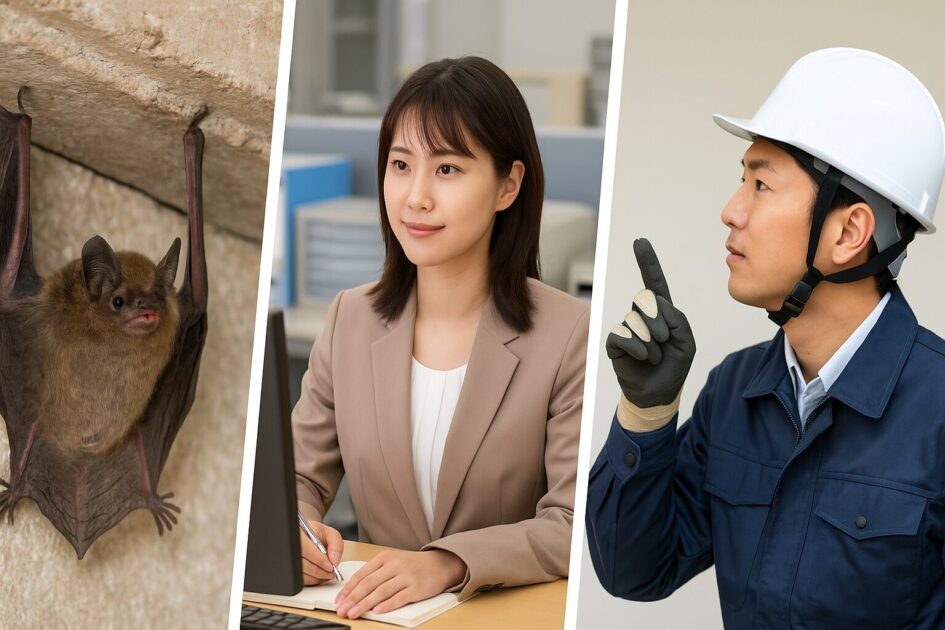 市役所と業者の使い分け方｜コウモリ駆除で主要3社比較