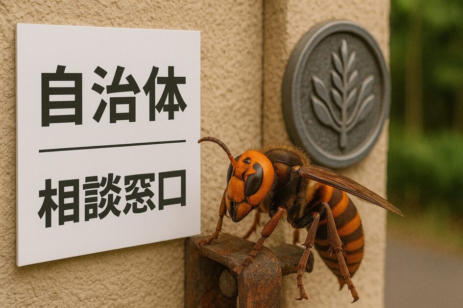 スズメバチ駆除｜自治体の対応・補助と相談先の探し方