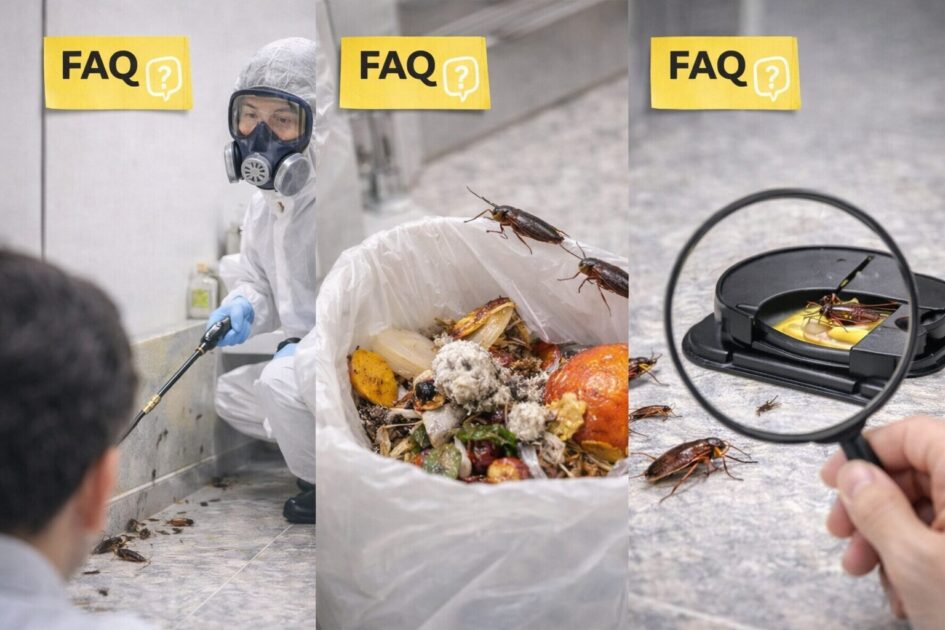 ゴキブリ駆除おすすめでよくある質問(FAQ)