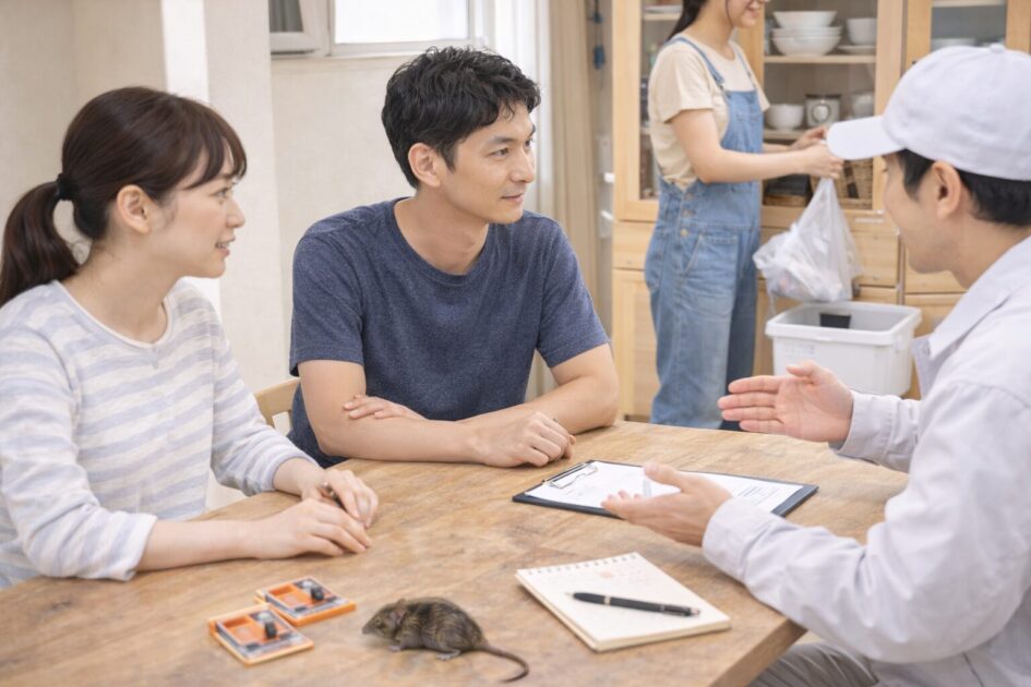 新潟市のネズミ駆除で「最初にやること／やらないこと」当日〜48時間