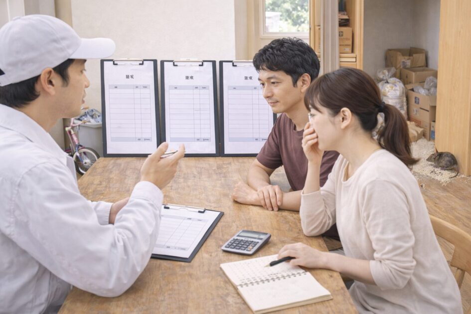 ネズミ駆除の料金相場｜新潟市周辺の目安と「増えやすい条件」