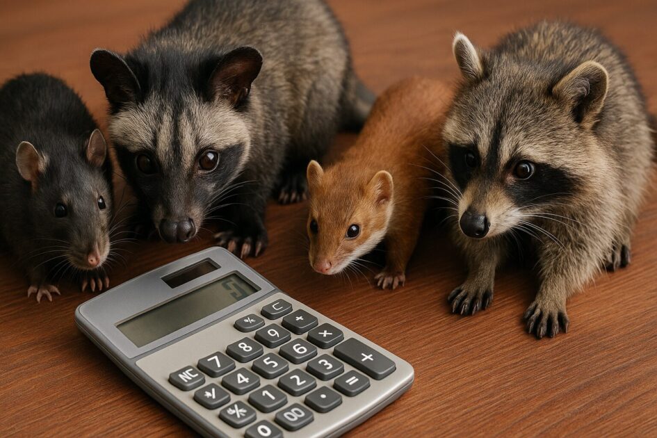 ダスキンの害獣駆除料金が変動する主な要因