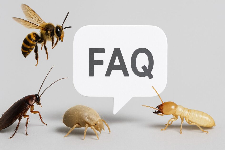害虫駆除堺市に関するよくある質問【FAQ】