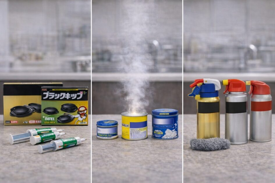 ゴキブリ駆除剤おすすめ（タイプ別）