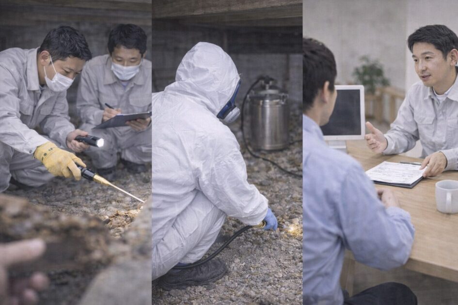 新潟のシロアリ駆除は「比較軸」を揃えると失敗しにくい
