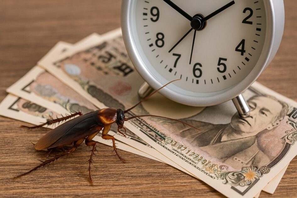 ゴキブリ駆除業者の料金相場をざっくり把握しよう