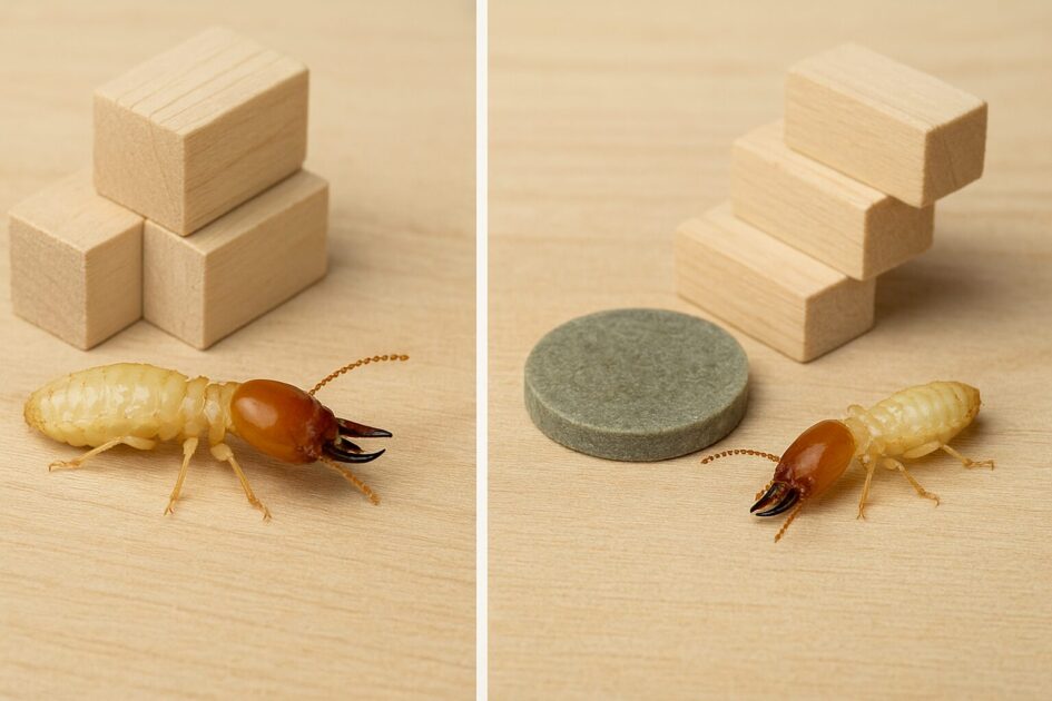 シロアリ駆除｜バリア工法・ベイト工法の違いと、それぞれの注意点
