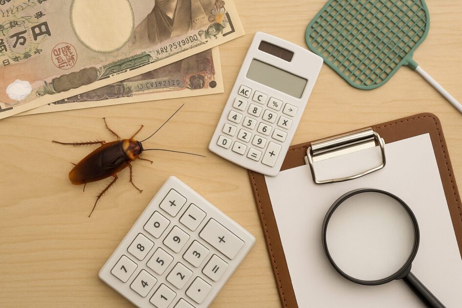 仙台でゴキブリ駆除を「損せず」進める