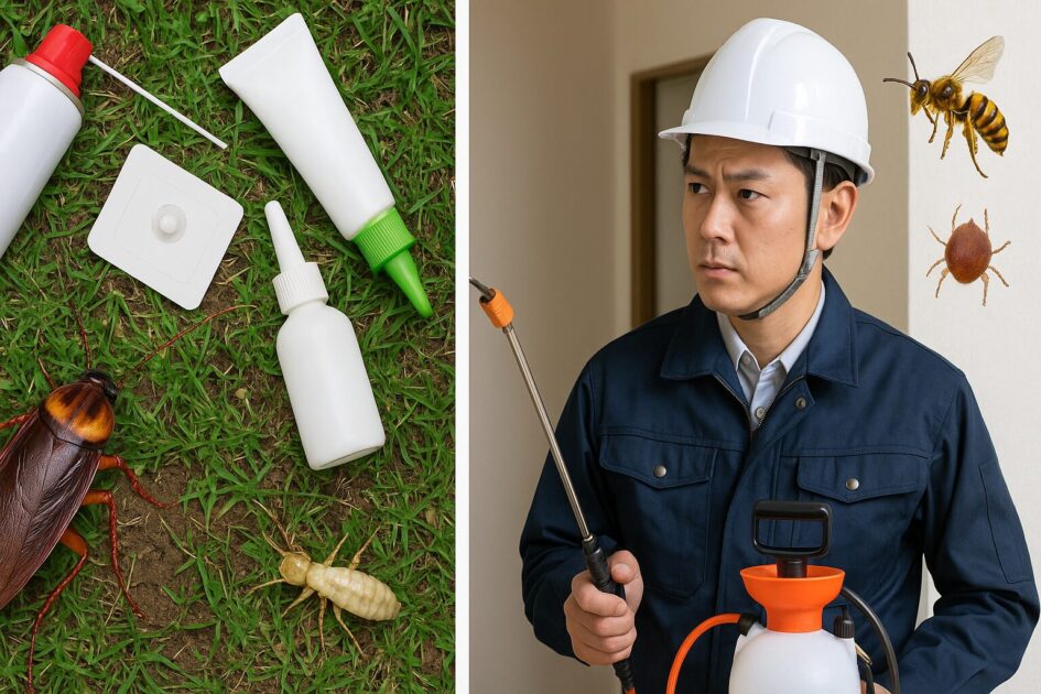 自力でできる害虫対策と、神戸で業者に任せるべきライン