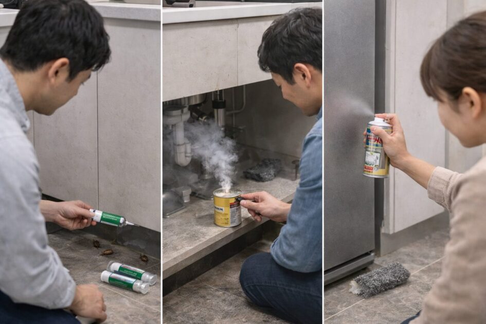 ゴキブリ駆除剤は「目的別に3種類」で迷わない