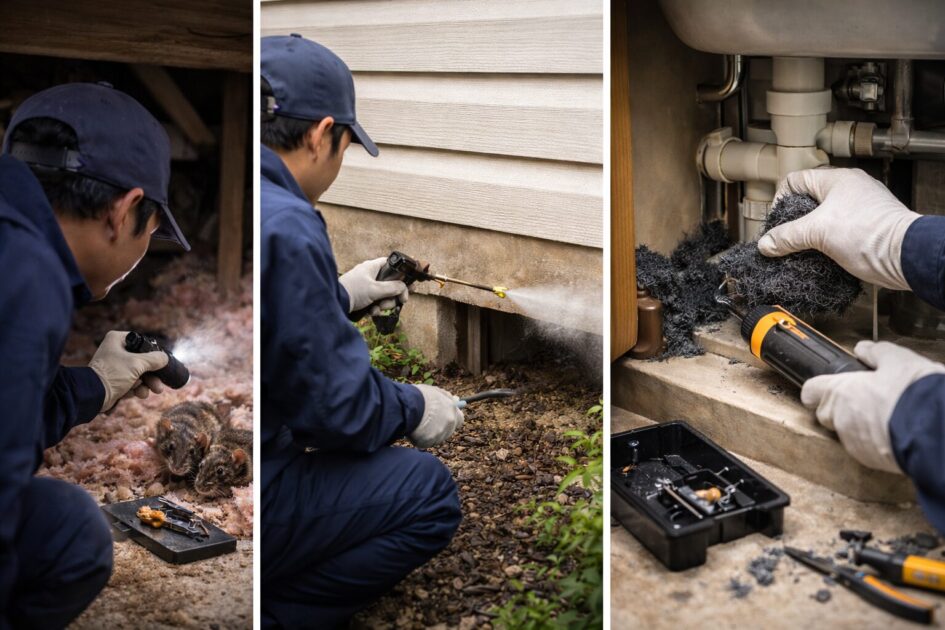 ダスキンのネズミ駆除は「範囲」と「再発防止」で満足度が決まる