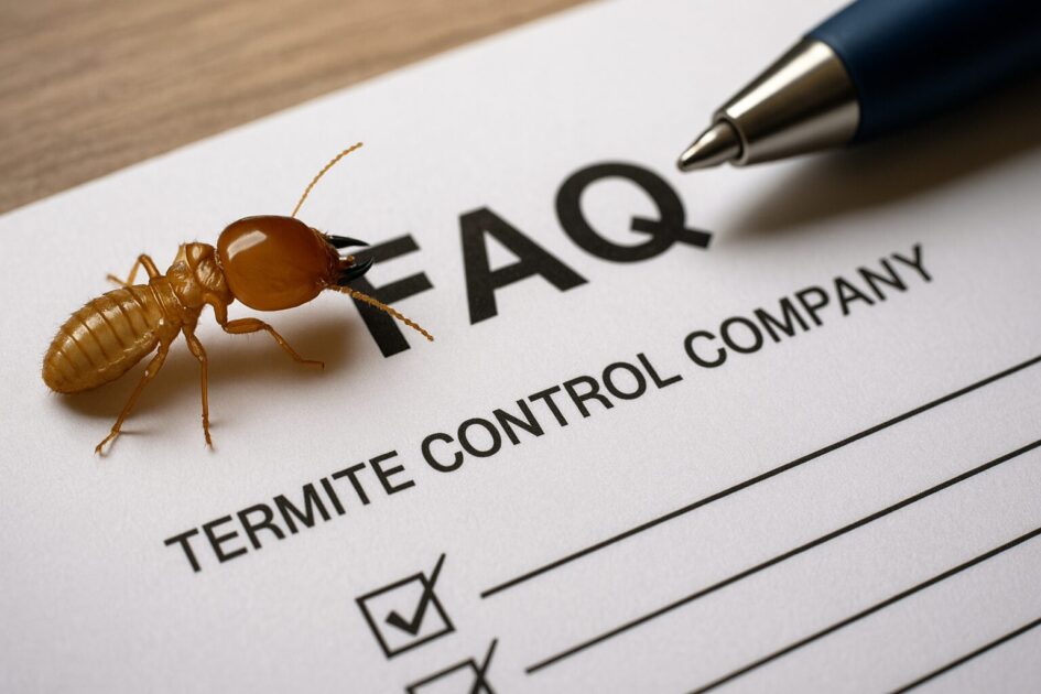 シロアリ駆除会社選びに関するよくある質問（FAQ）