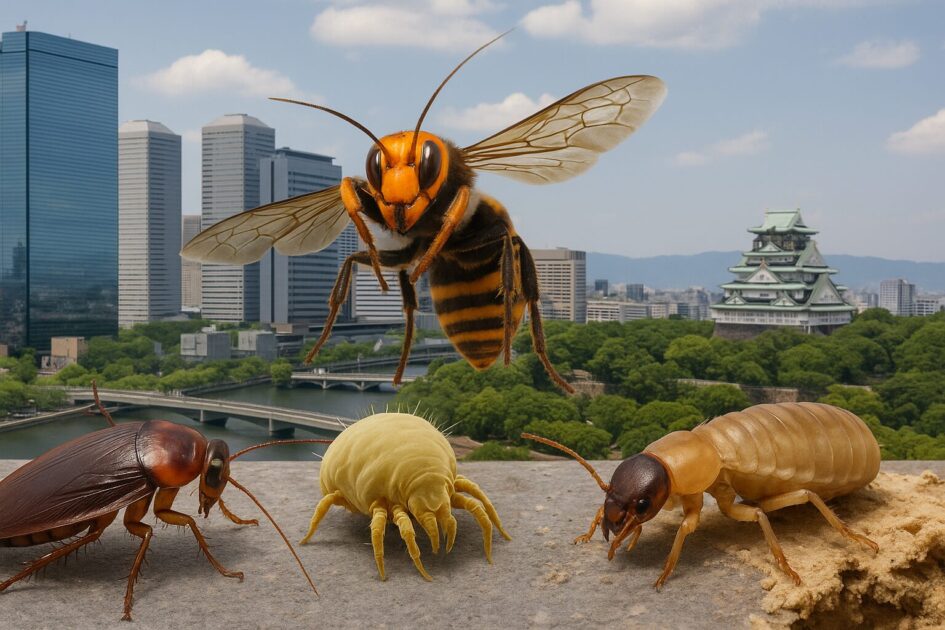 害虫駆除が必要になりやすい大阪市の環境と、よくある相談パターン