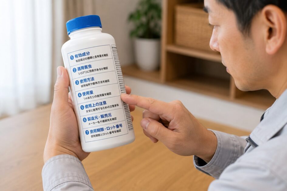 薬剤ラベルで確認する7つの項目