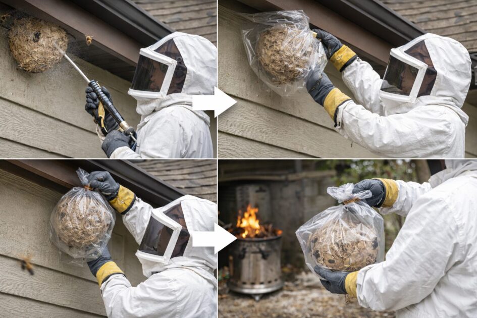 自分でスズメバチの巣を駆除する手順（やるならここまで）