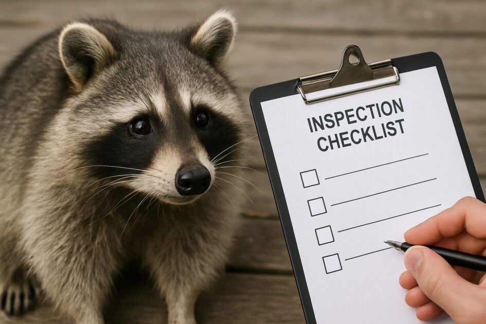 アライグマ駆除業者を選ぶときのチェックポイント