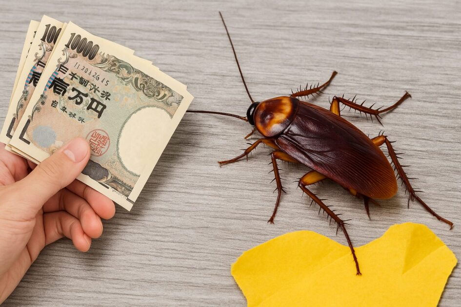 神戸でゴキブリ駆除を「損せず」進める