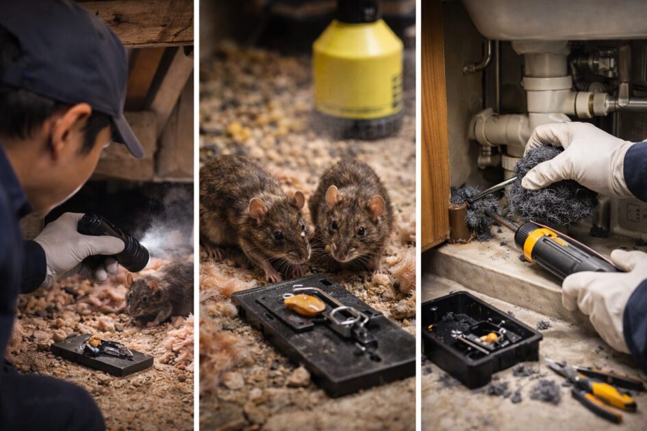 ダスキンのネズミ駆除サービス内容｜何をどこまでやる？