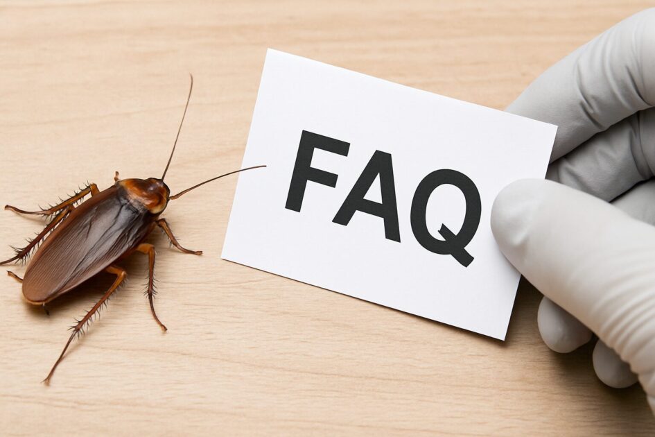ゴキブリ駆除埼玉でよくある質問（FAQ）