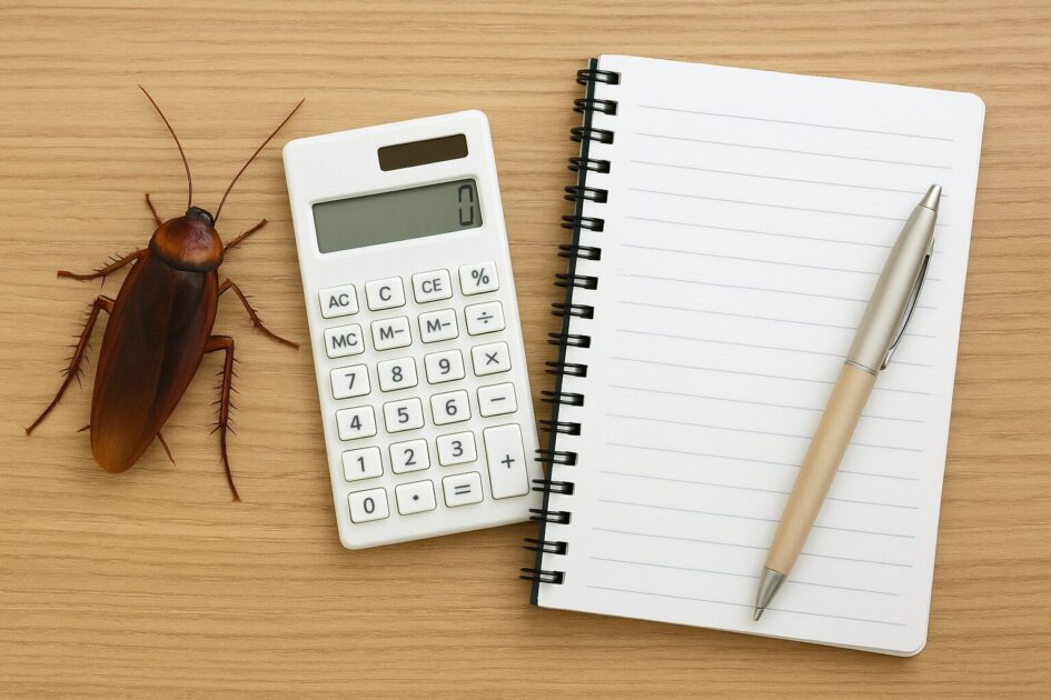 料金の「目安」と「納得感」を持ってゴキブリ駆除業者に依頼しよう