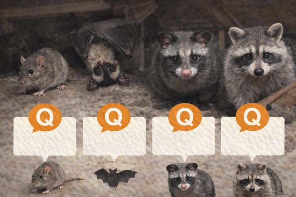 屋根裏の動物に関するよくある質問（FAQ）