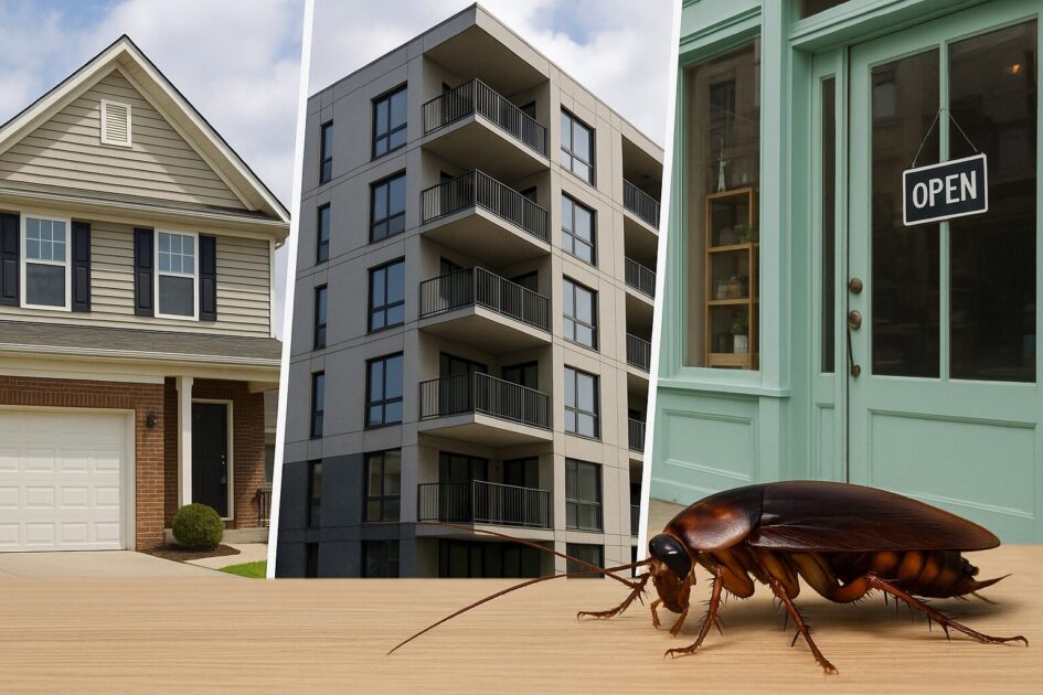 ゴキブリ駆除神戸の料金相場の目安（戸建て・マンション・店舗）