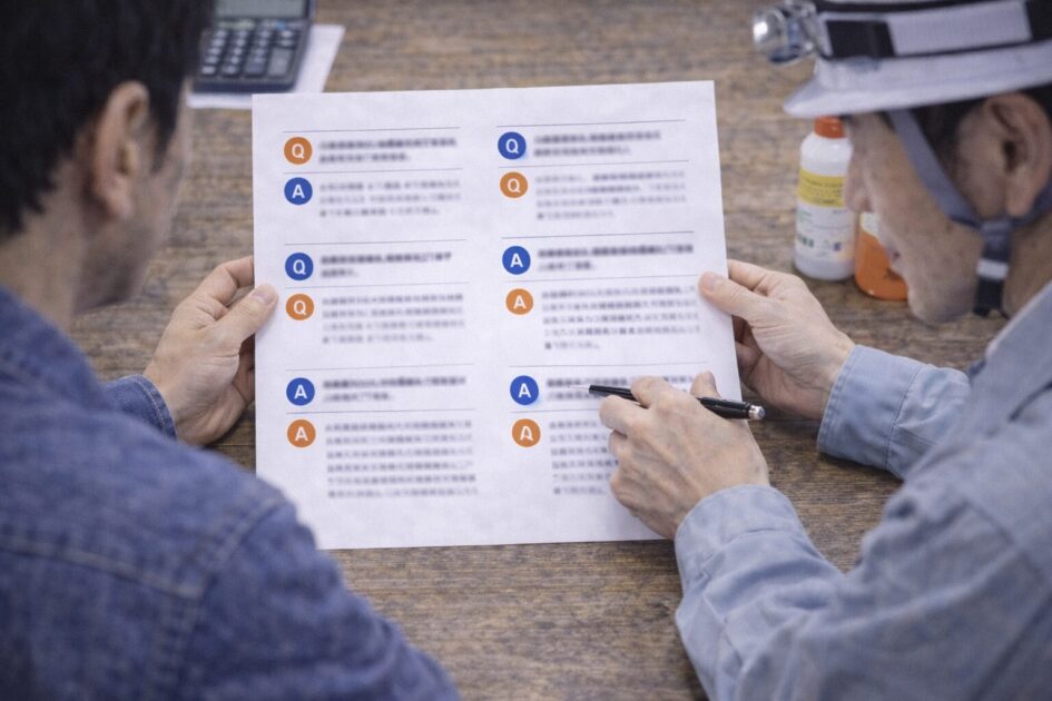 岐阜のシロアリ駆除でよくある質問（FAQ）