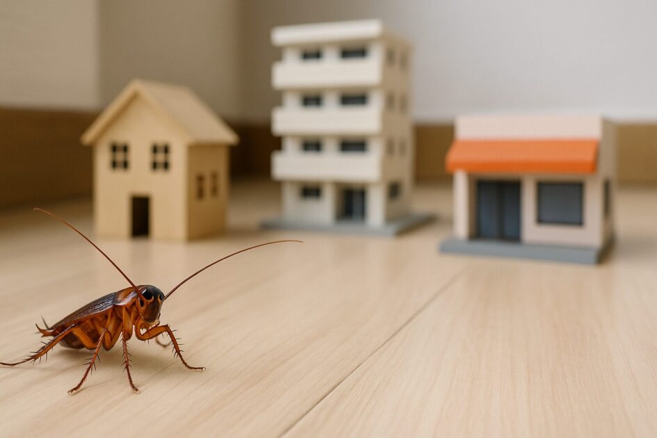 ゴキブリ駆除千葉の料金相場の目安(戸建て・マンション・店舗)