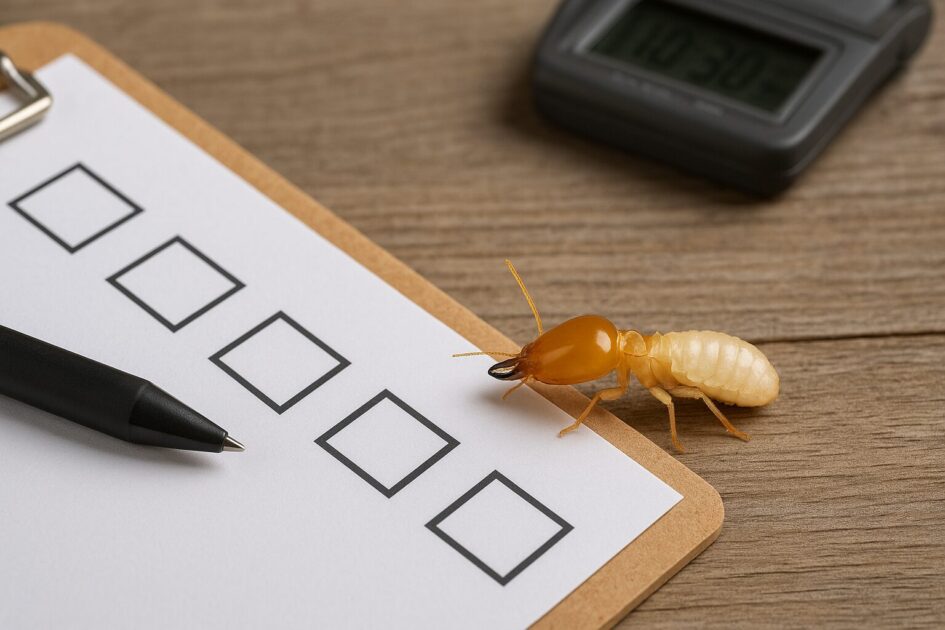 シロアリ駆除業者｜見積り前に準備しておきたい情報・写真チェックリスト