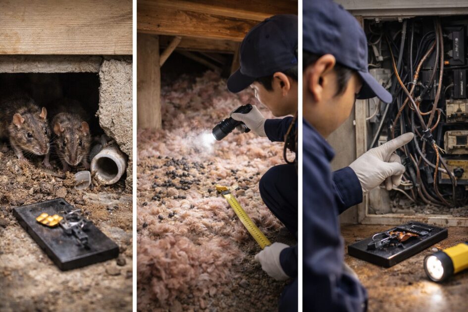 ネズミ駆除で追加費用が出やすい条件チェック（ここで相場がズレる）