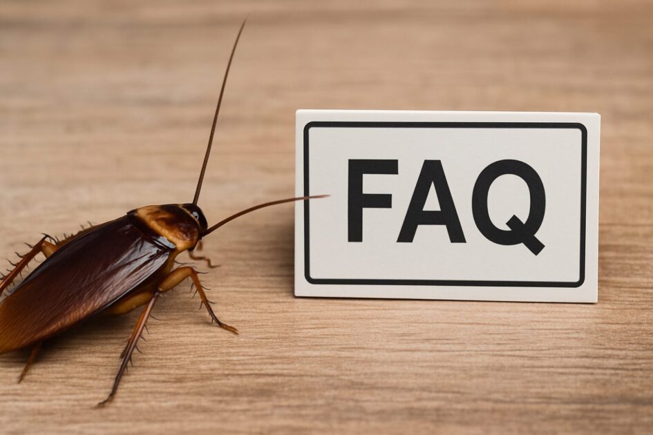 ゴキブリ駆除奈良でよくある質問（FAQ）