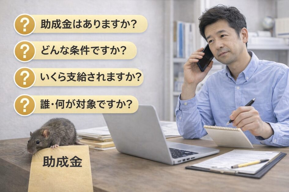 ネズミ駆除対策を自治体に確認するときの「質問テンプレ」｜対象外を最速で見切る