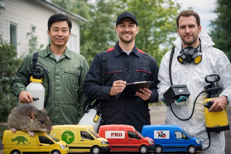 ネズミ駆除業者｜【比較】全国対応3社の使い分け（状況別）