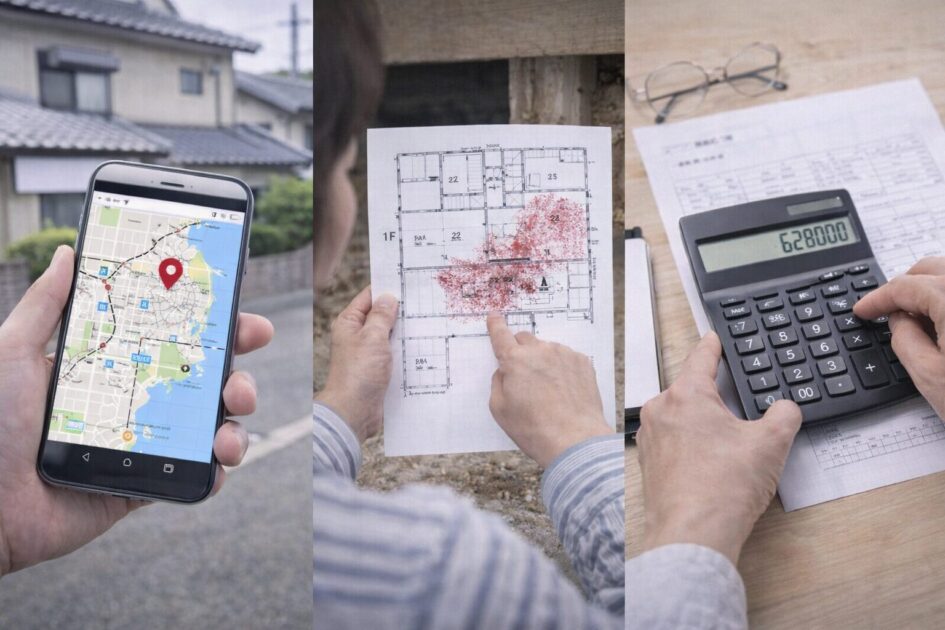 シロアリ駆除依頼の流れ｜見積もり前に用意する情報