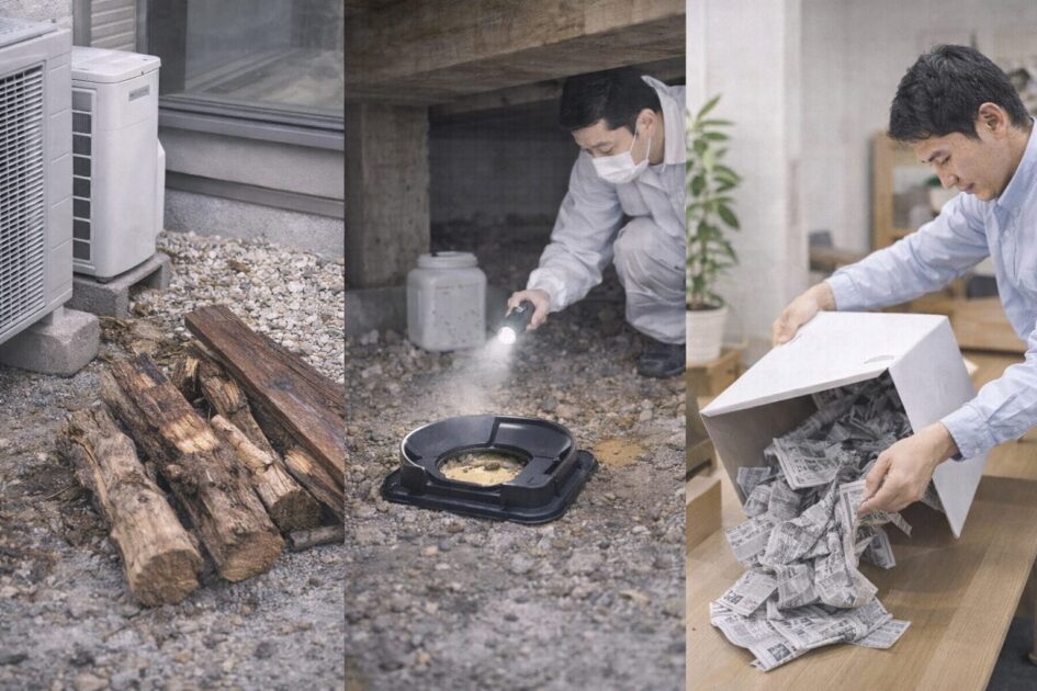 シロアリ予防と再発対策｜「屋外→床下→室内」を減らすチェックリスト