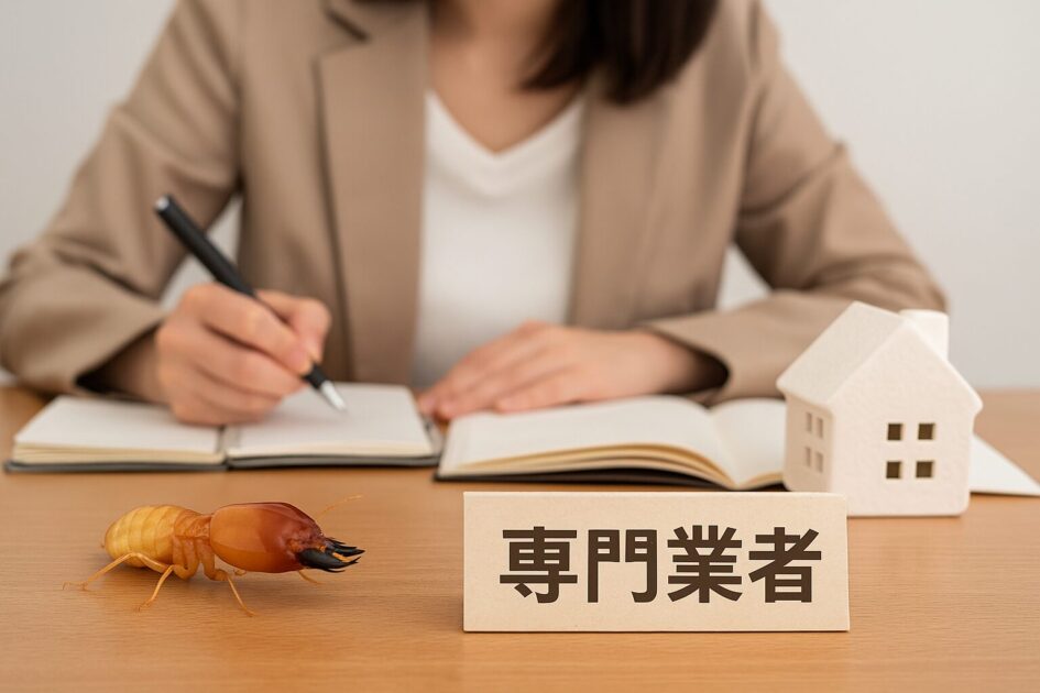 シロアリ駆除会社のタイプ別特徴（専門会社・総合害虫・工務店など）