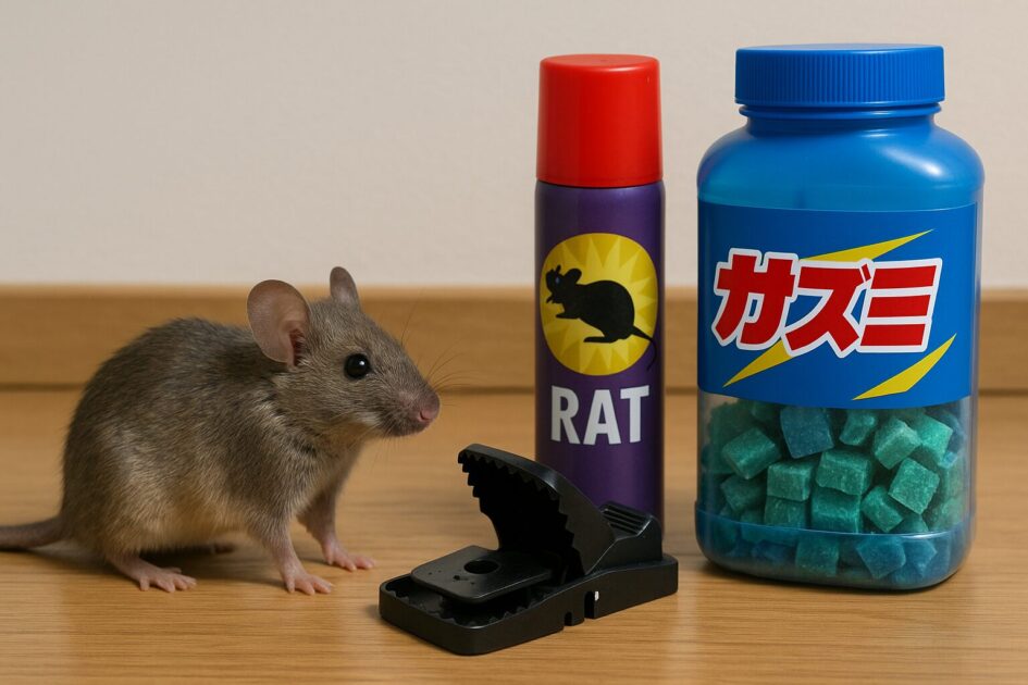 ネズミ駆除｜港区で役立つ市販グッズの活用法