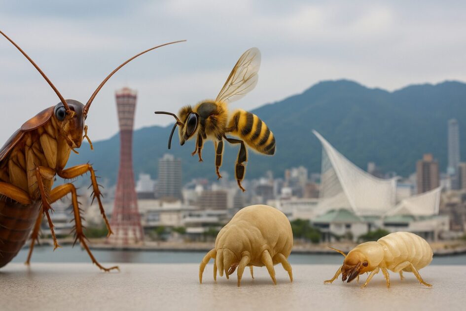 神戸で増えている害虫トラブルとよくある種類
