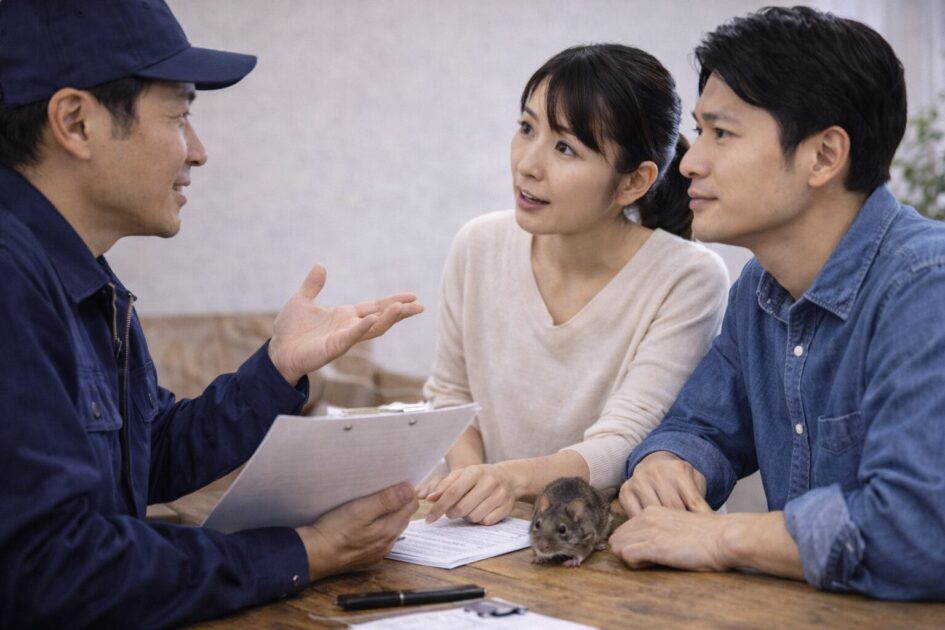 ネズミ駆除ダスキンでよくある質問（FAQ）