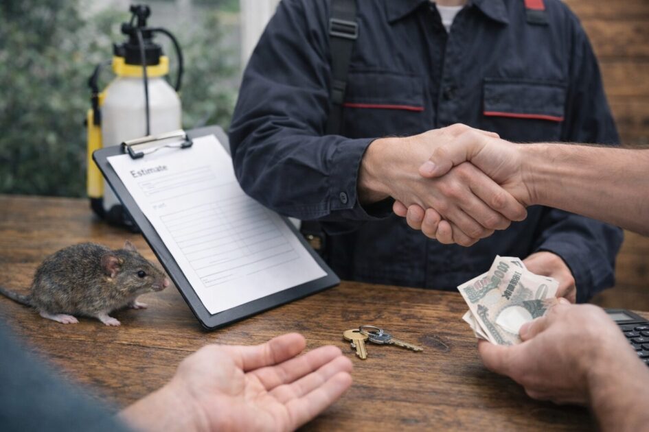 ネズミ駆除の無料見積もりで「損しない」終わらせ方