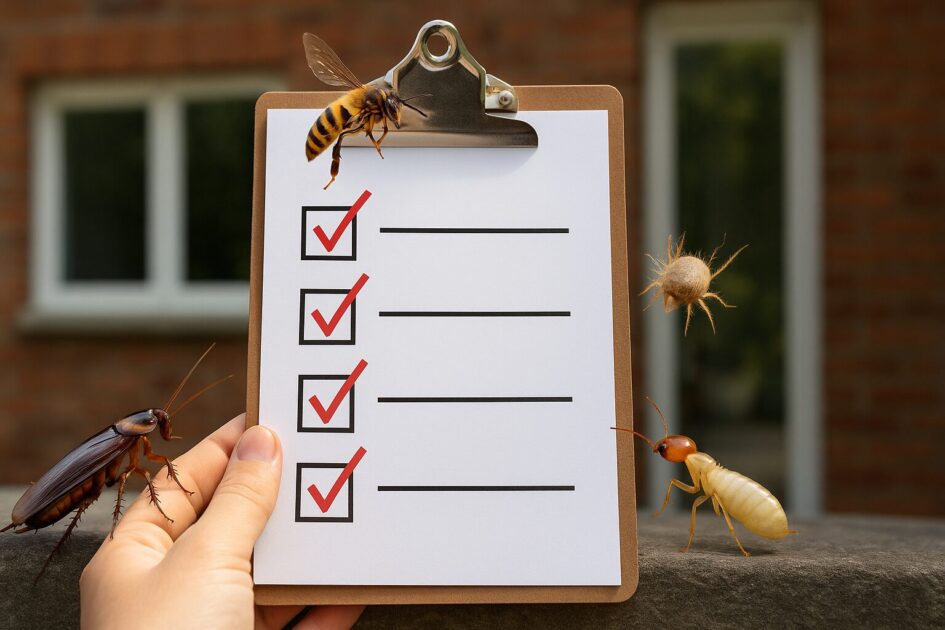 今日からできる害虫駆除｜堺市で害虫トラブルを悪化させないチェックリスト