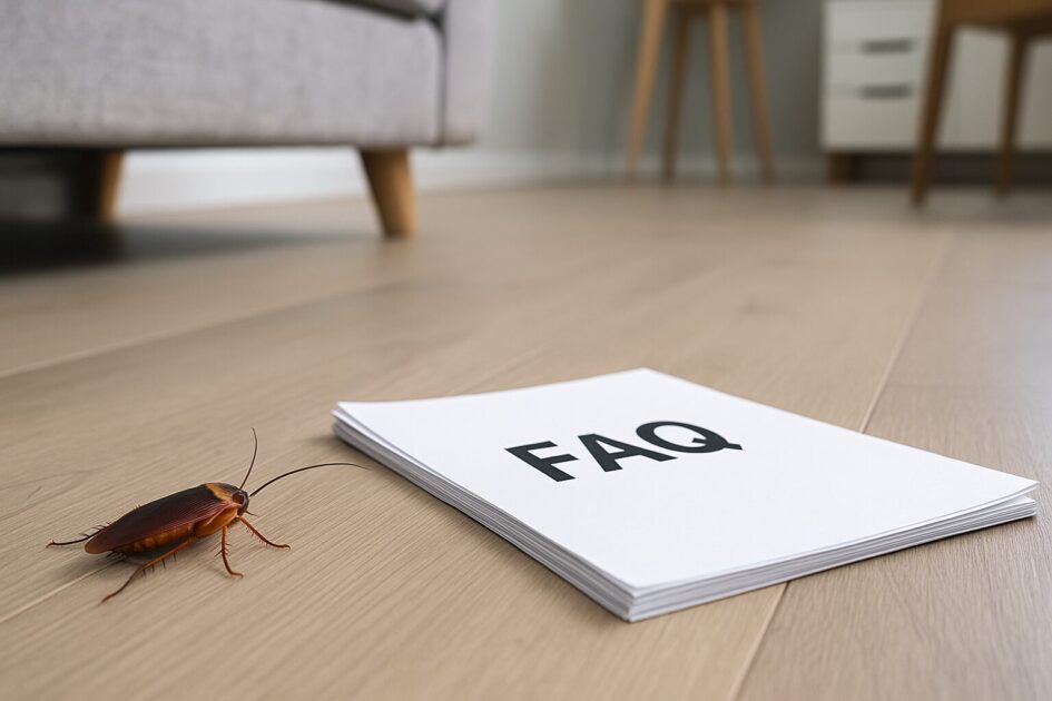 大阪でゴキブリ駆除業者を頼むときのよくある質問（FAQ）