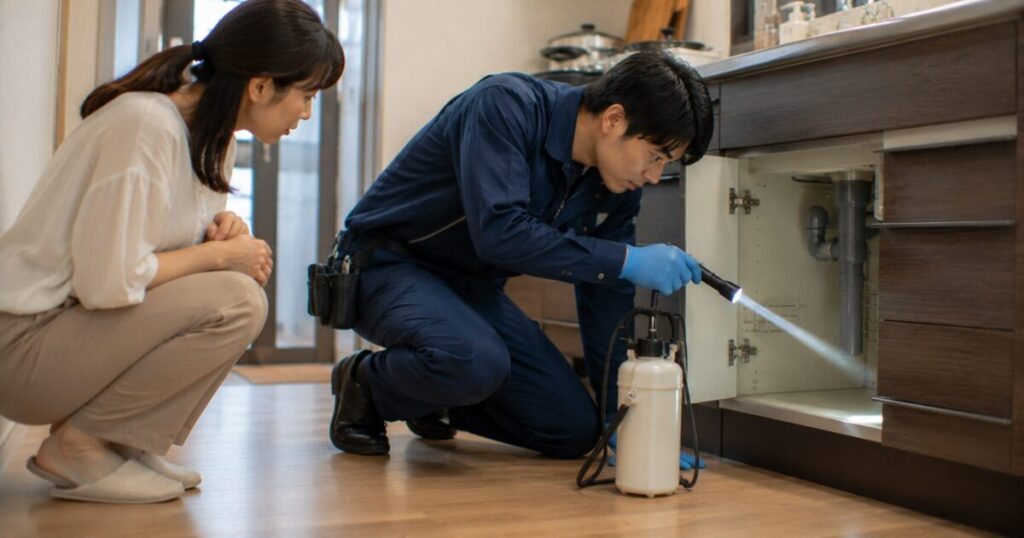 福岡でゴキブリ駆除を頼むなら害虫駆除110番を相談入口にする