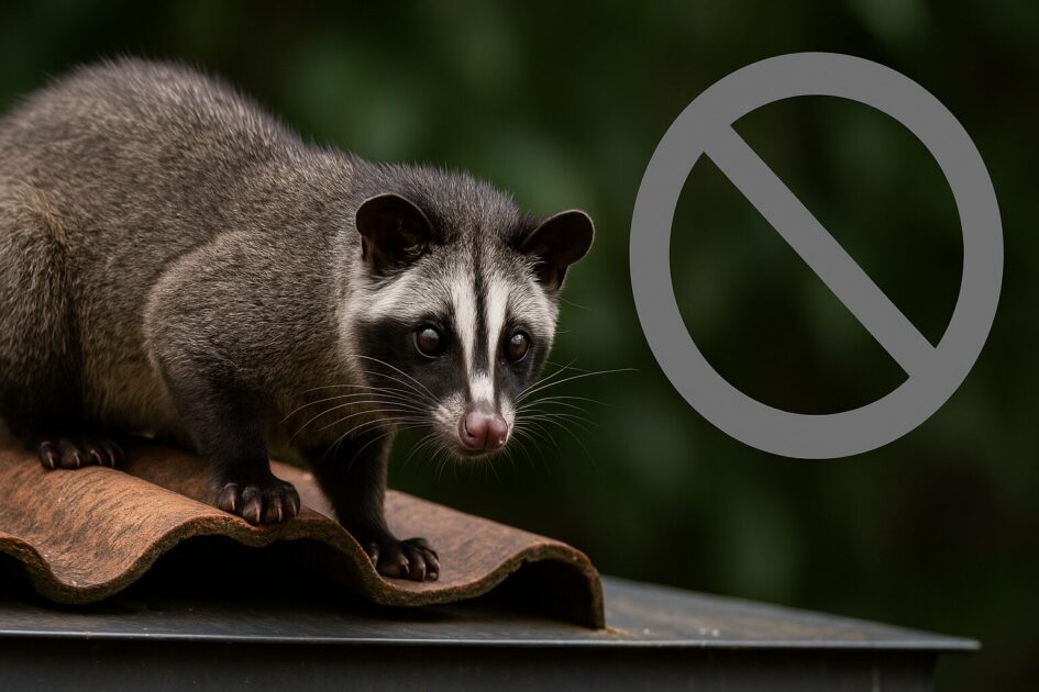 自力駆除はほぼNG？法律・安全面から見たハクビシン対策