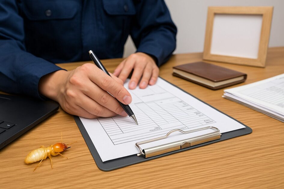 シロアリ駆除会社の見積り前に準備しておきたい情報とチェックポイント