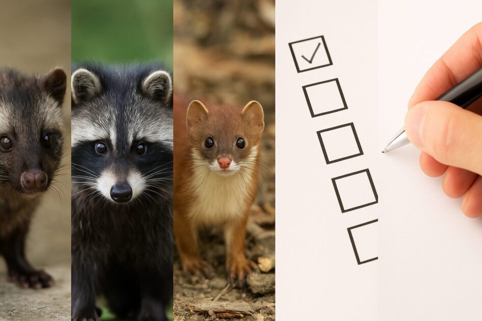 信頼できる害獣駆除業者の共通点チェックリスト