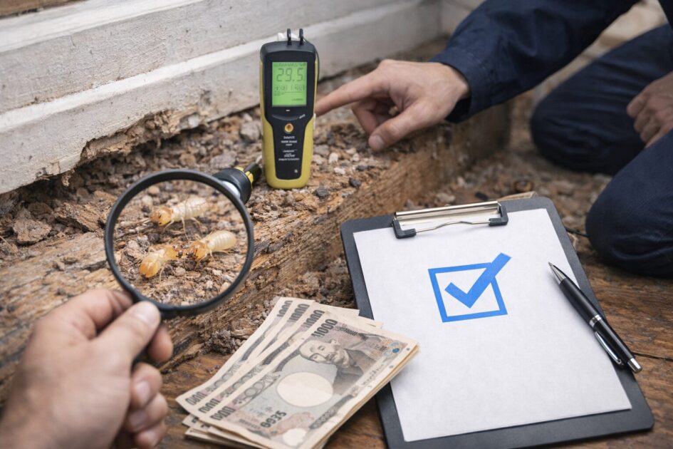 群馬でシロアリ駆除が必要か迷ったときの結論（まずやる順番）
